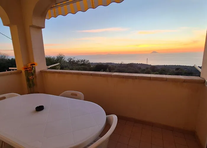 公寓 Il Tramonto Capo Vaticano *