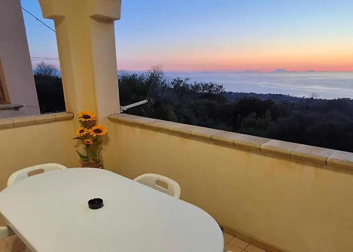 公寓 Il Tramonto Capo Vaticano 特罗佩阿